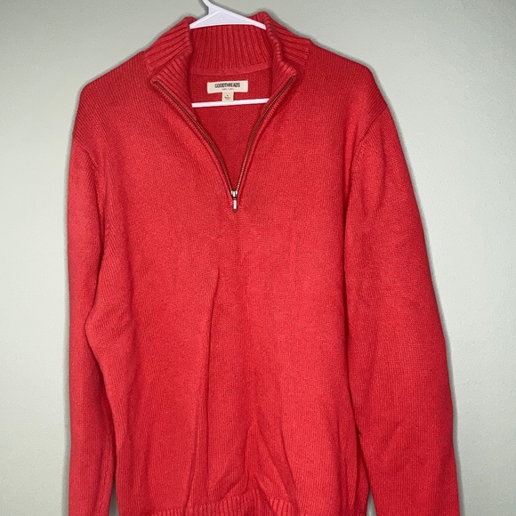 Knit quarter zip sweater large - Picture 1 of 4